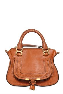 Chloé Mini Marcie Textured Leather Bag - Lyst