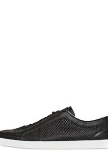 Dolce & Gabbana Inghilterra Perforated Leather Sneakers - Lyst