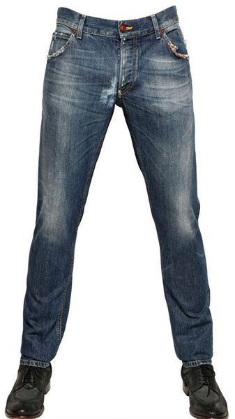 Dolce & Gabbana Cotton Denim Jeans - Lyst