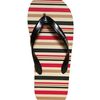 Dolce & Gabbana Nylon Striped Thong Flip Flops in Black for Men (multi black) - Lyst