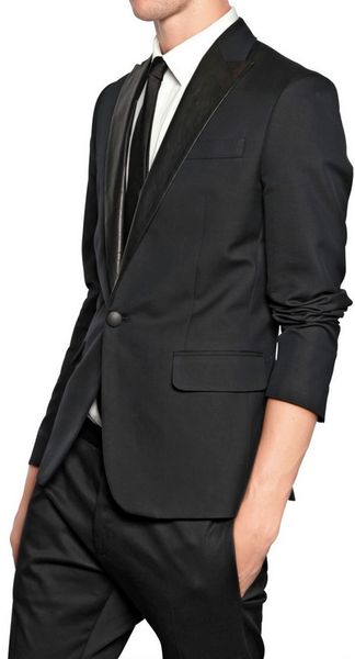 leather tux