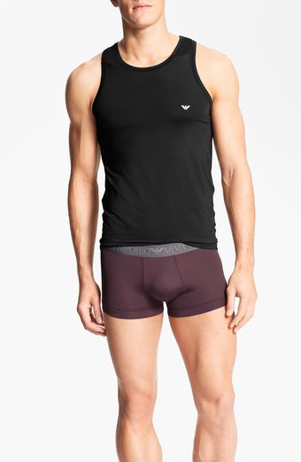 Emporio Armani Microfiber Tank - Lyst