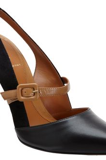 Fendi Slingback Mary Jane Pumps - Lyst