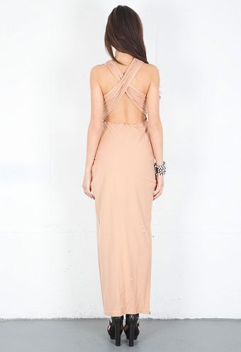 Haute Hippie Criss Cross Dress - Lyst