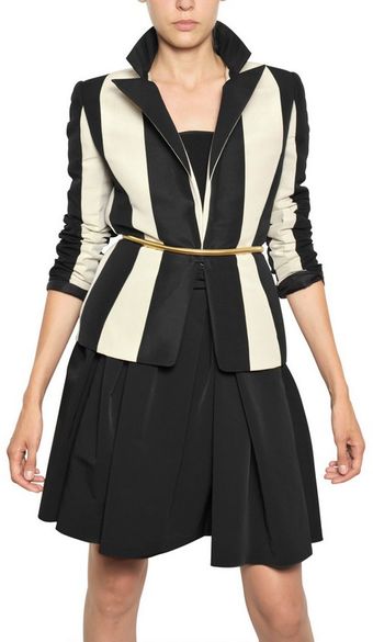 Lanvin Cotton Striped Radzimir Jacket - Lyst