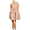 Lanvin Techno Net Baby Doll Dress in Pink (powder) - Lyst