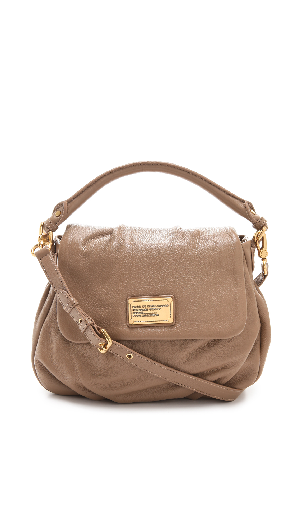 Marc By Marc Jacobs Classic Q Lil Ukita Bag in Brown (Praline) | Lyst