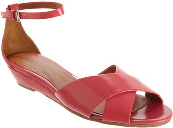 Marc By Marc Jacobs Crisscross Wedge Sandal - Lyst