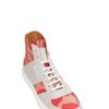 Marc Jacobs Leather Printed Canvas Sneakers in Red for Men (grey/red) - Lyst