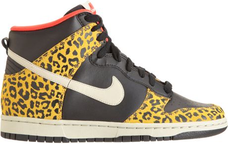 nike leopard high top