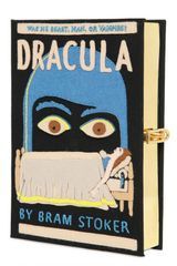 Olympia Le-Tan Dracula Cotton Book Clutch