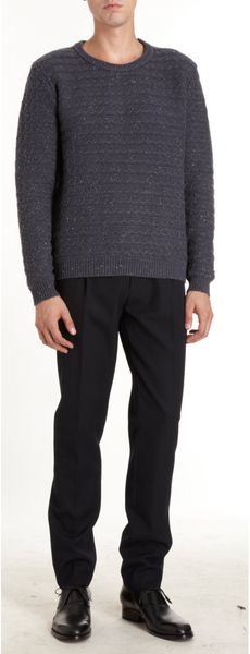 Raf Simons Pleat Front Dress Pants - Lyst