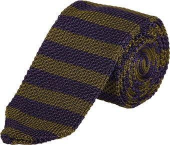 Rag & Bone Knit Bar Stripe Tie - Lyst