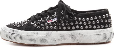 superga black canvas shoes