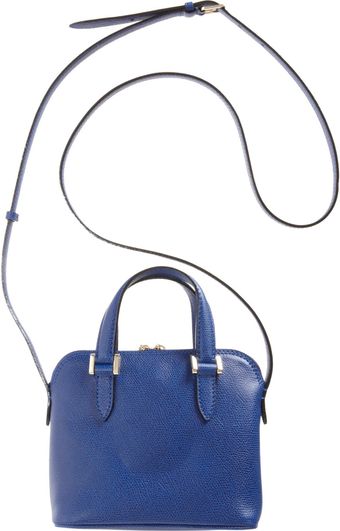 Valextra Micro 75 Top Handle Bag with Strap - Lyst