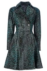 Alaïa Leopard Print Coat
