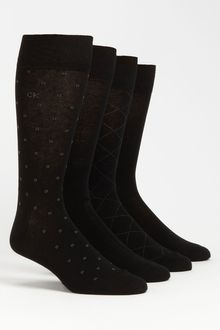 Calvin Klein Patterned Socks 4pack - Lyst
