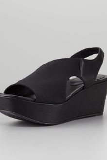 Eileen Fisher Stretch Sling-back Wedge - Lyst