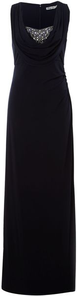 Eliza J Maxi Dress Beaded Bodice - Lyst