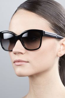 Stella Mccartney Sunglasses Oversize Cateye Sunglasses Black - Lyst