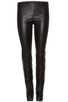 The Row Moto Leather Leggings - Lyst