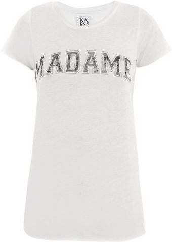 Zoe Karssen Madame Tshirt - Lyst