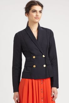 10 Crosby by Derek Lam Doublebreasted Jacket - Lyst