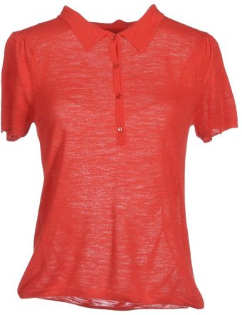 Cacharel Short Sleeve Sweater - Lyst