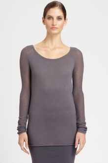 Donna Karan New York Cashmere Top - Lyst