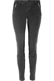 J Brand Nikko Satinpaneled Midrise Skinny Jeans - Lyst