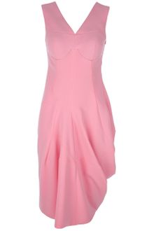 Jil Sander Fitted Sleeveless Dress - Lyst