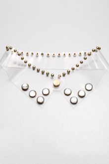 Marni Studded Transparent Collar - Lyst