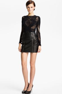 McQ by Alexander McQueen Mesh Top - Lyst