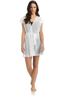 Oscar De La Renta Sleepwear Simply Glamorous Chiffon Chemise - Lyst