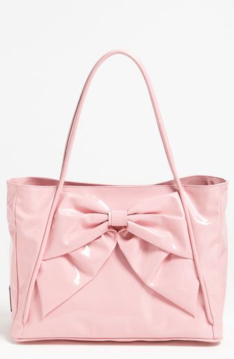 Valentino Betty Lacca Bow Small Tote - Lyst