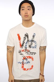 Wesc The Stitch Overlay Tee in White - Lyst