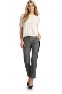 Yigal Azrouel Cashmere silk Top - Lyst