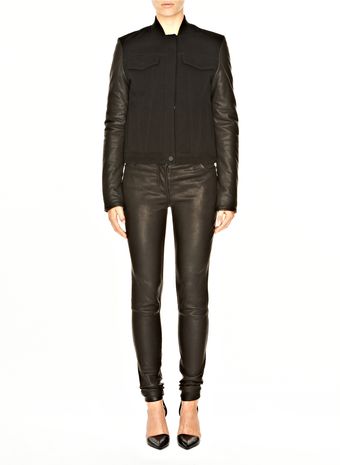 Alexander Wang Cotton Canvas Twill Jean Jacket - Lyst