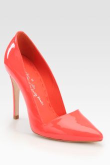 Alice + Olivia Dina Patent Leather Pumps - Lyst