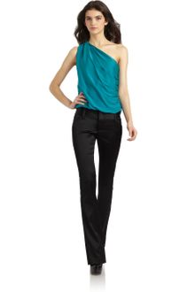 Alice + Olivia Roxy Oneshoulder Top - Lyst