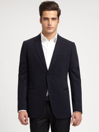 Armani Jersey Sportcoat - Lyst