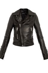 Balenciaga The Classic Leather Biker Jacket