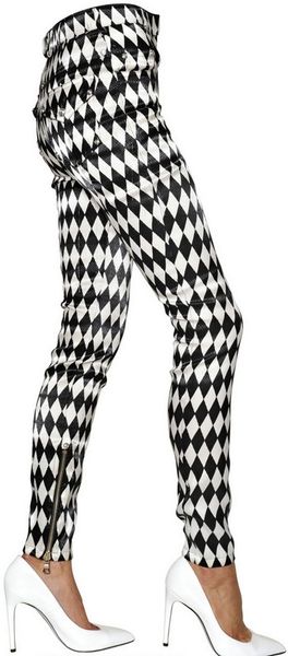 Balmain Silk Techno Raffia Trousers - Lyst