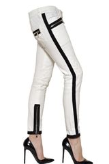 Balmain Stretch Cotton Denim Jeans