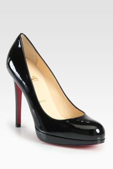 Christian Louboutin New Simple 120 Patent Leather Pumps - Lyst