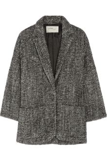 Etoile Isabel Marant Xavier Bouclé Wool and Alpaca blend Coat - Lyst
