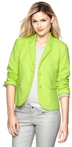 Gap Ponte Twobutton Blazer - Lyst