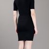 Helmut Asymmetric Dress in Black - Lyst