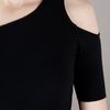 Helmut Asymmetric Dress in Black - Lyst