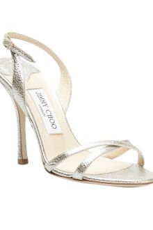 Jimmy Choo Glitter Sandal - Lyst